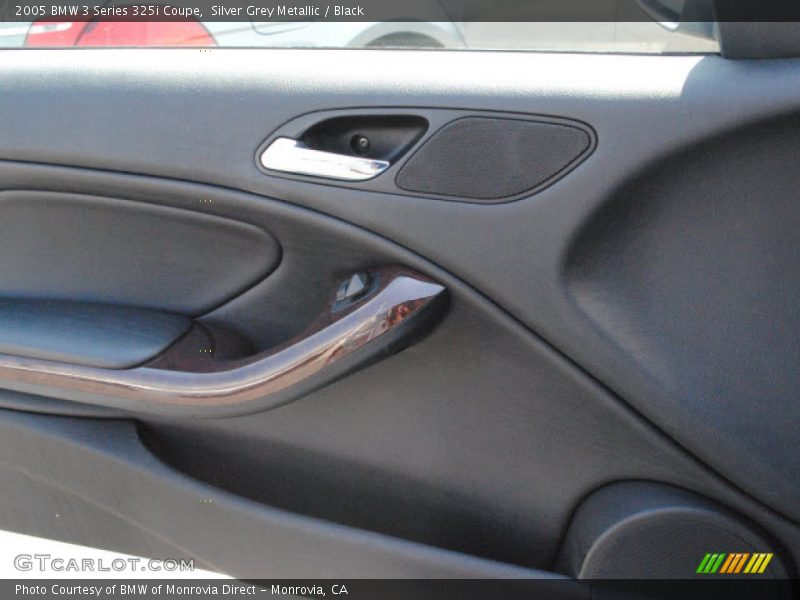 Silver Grey Metallic / Black 2005 BMW 3 Series 325i Coupe