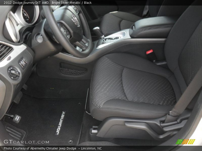  2012 Journey SXT AWD Black Interior