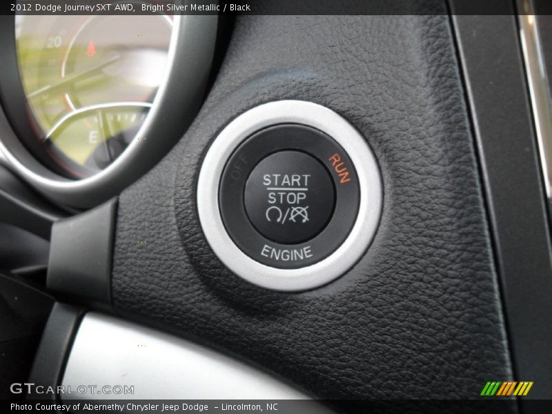 Bright Silver Metallic / Black 2012 Dodge Journey SXT AWD
