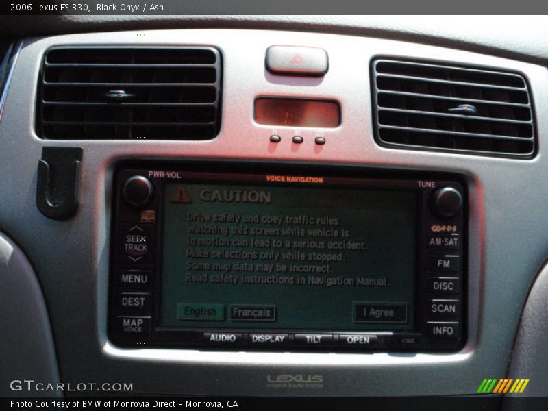 Black Onyx / Ash 2006 Lexus ES 330