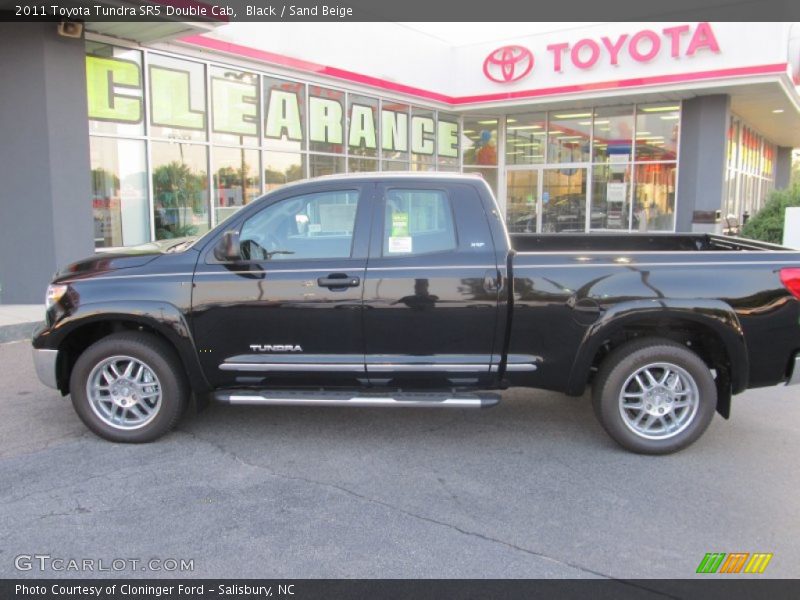 Black / Sand Beige 2011 Toyota Tundra SR5 Double Cab