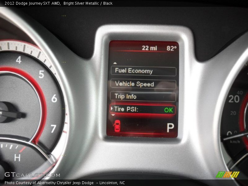 Bright Silver Metallic / Black 2012 Dodge Journey SXT AWD