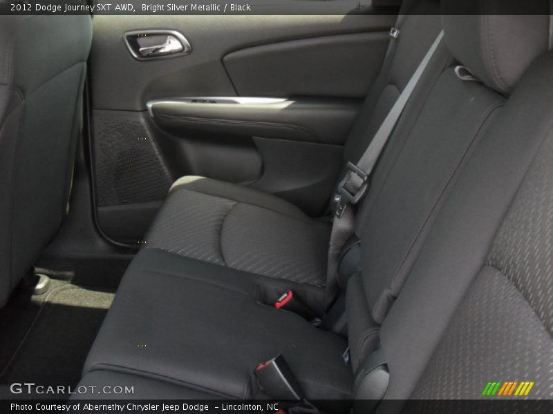 Bright Silver Metallic / Black 2012 Dodge Journey SXT AWD