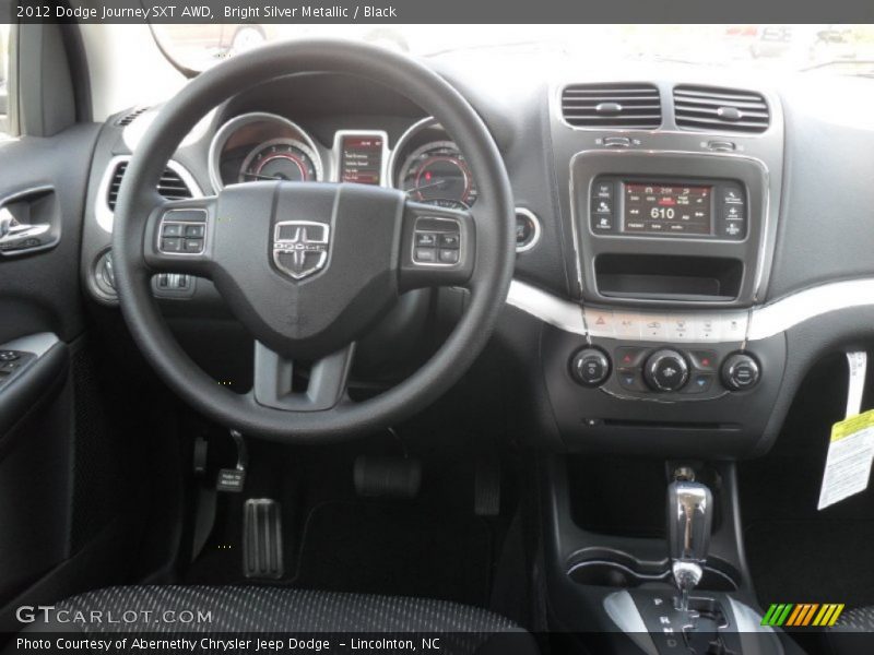 Dashboard of 2012 Journey SXT AWD