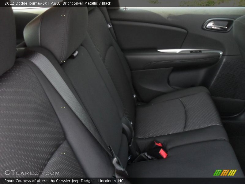  2012 Journey SXT AWD Black Interior