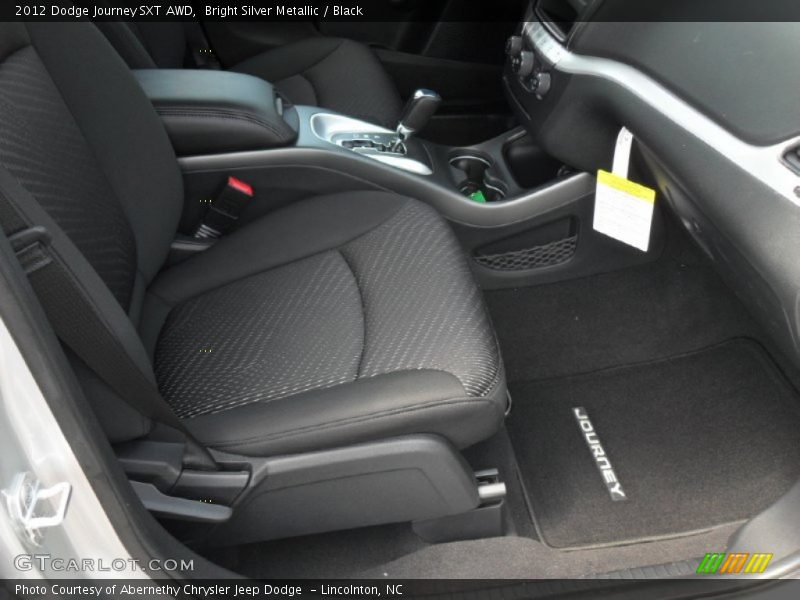  2012 Journey SXT AWD Black Interior