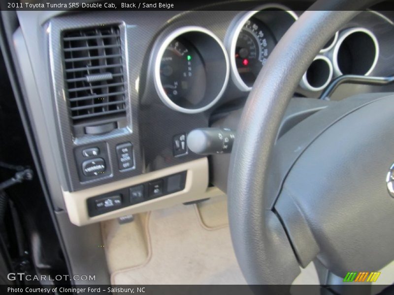 Black / Sand Beige 2011 Toyota Tundra SR5 Double Cab