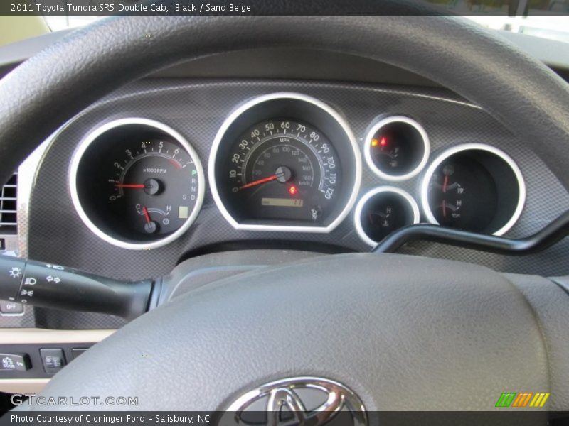 Black / Sand Beige 2011 Toyota Tundra SR5 Double Cab