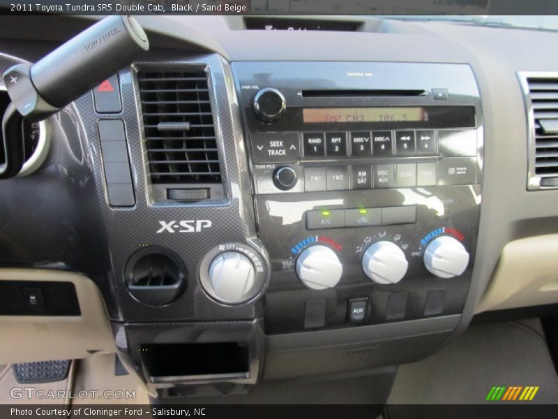 Black / Sand Beige 2011 Toyota Tundra SR5 Double Cab