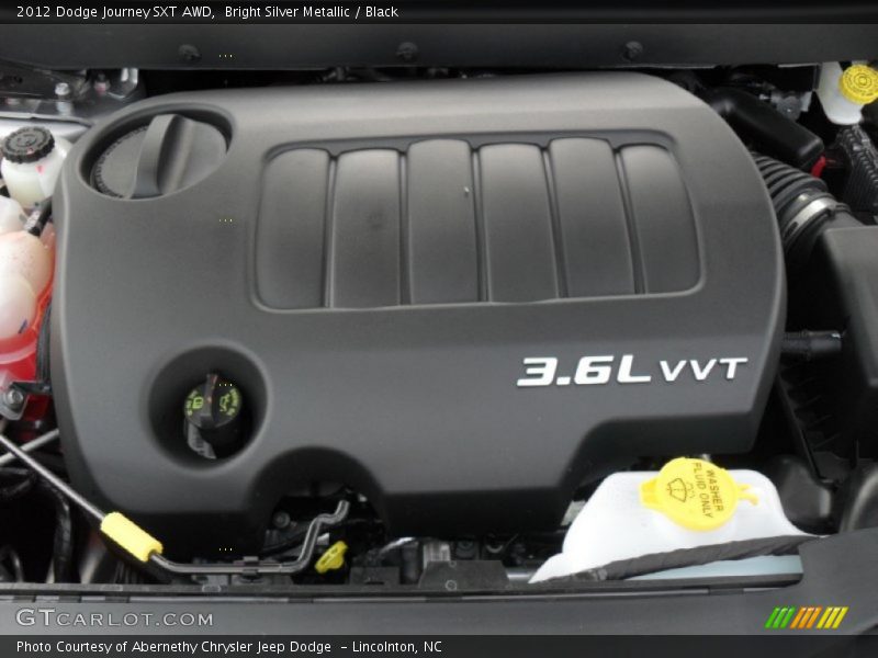  2012 Journey SXT AWD Engine - 3.6 Liter DOHC 24-Valve VVT Pentastar V6
