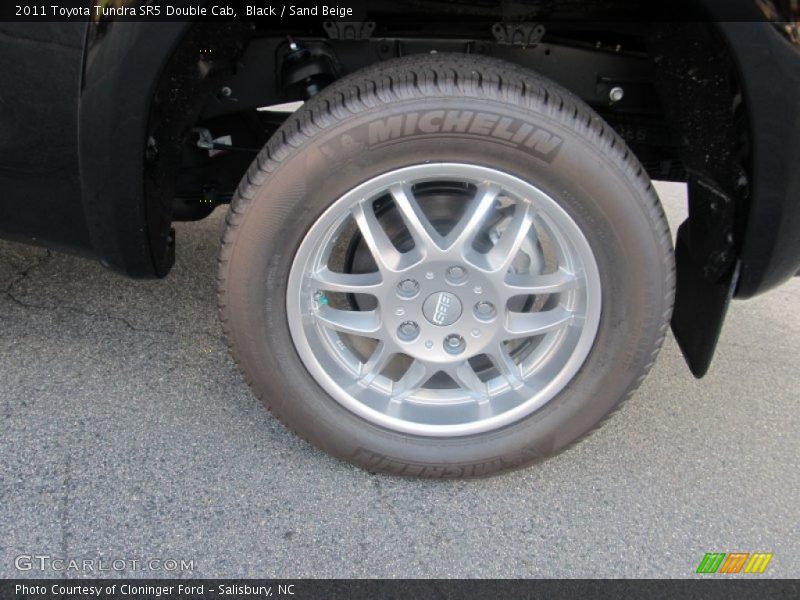Black / Sand Beige 2011 Toyota Tundra SR5 Double Cab