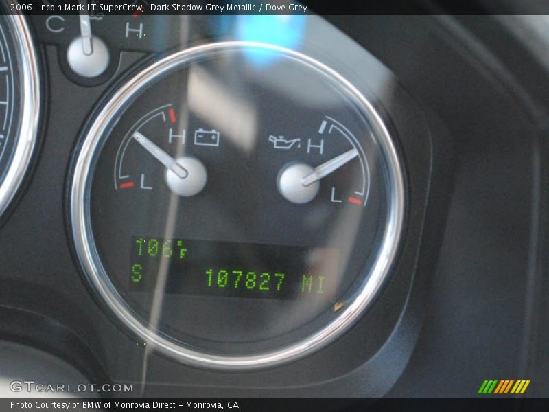 Dark Shadow Grey Metallic / Dove Grey 2006 Lincoln Mark LT SuperCrew