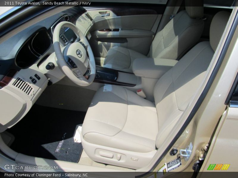 Sandy Beach Metallic / Ivory 2011 Toyota Avalon