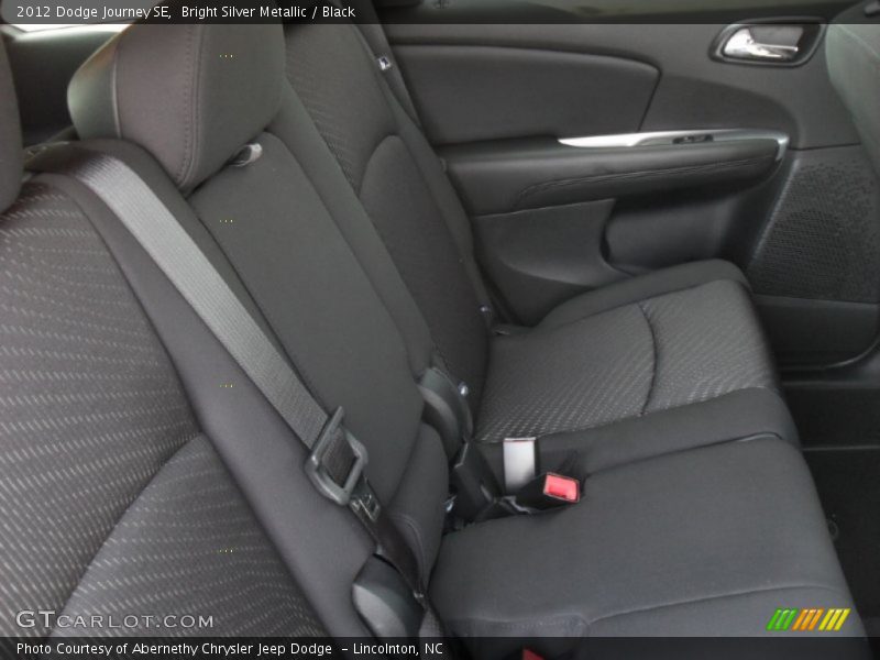  2012 Journey SE Black Interior