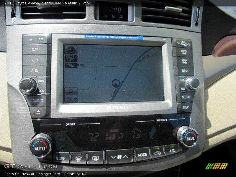 Sandy Beach Metallic / Ivory 2011 Toyota Avalon
