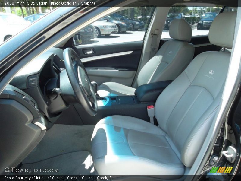Black Obsidian / Graphite 2008 Infiniti G 35 Sedan