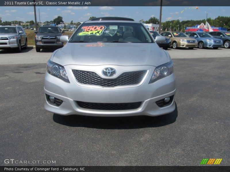Classic Silver Metallic / Ash 2011 Toyota Camry SE