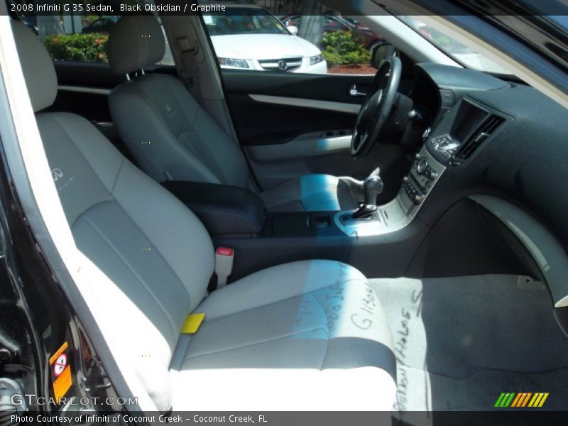 Black Obsidian / Graphite 2008 Infiniti G 35 Sedan