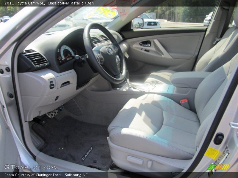 Classic Silver Metallic / Ash 2011 Toyota Camry SE
