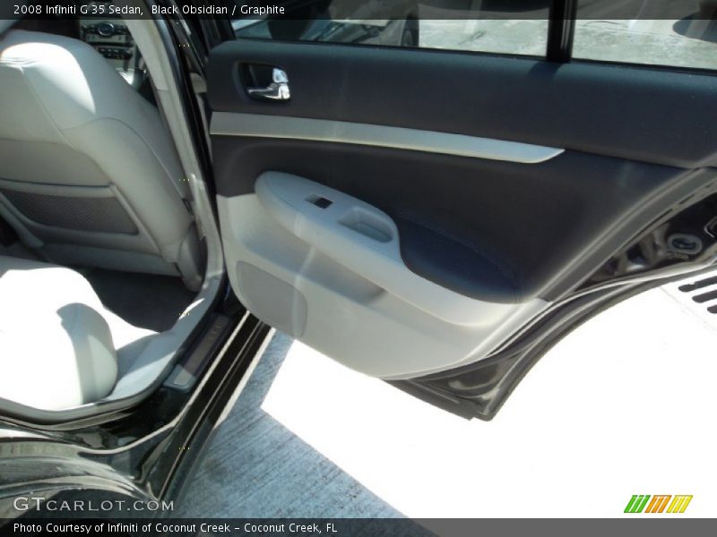 Black Obsidian / Graphite 2008 Infiniti G 35 Sedan