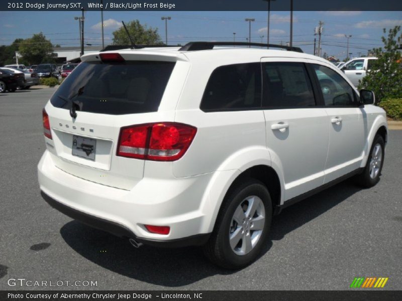  2012 Journey SXT White
