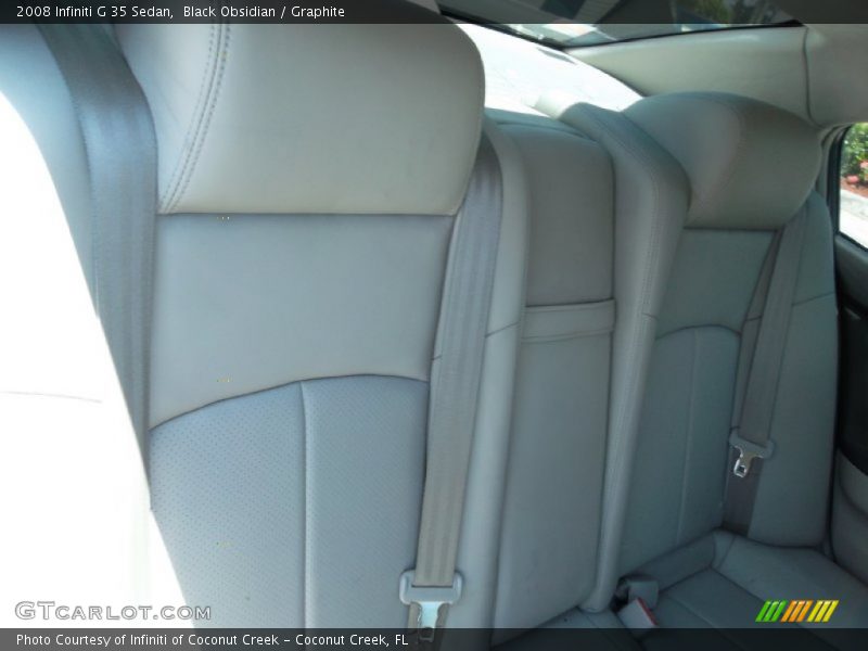 Black Obsidian / Graphite 2008 Infiniti G 35 Sedan