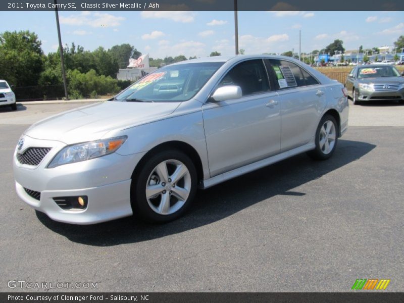 Classic Silver Metallic / Ash 2011 Toyota Camry SE