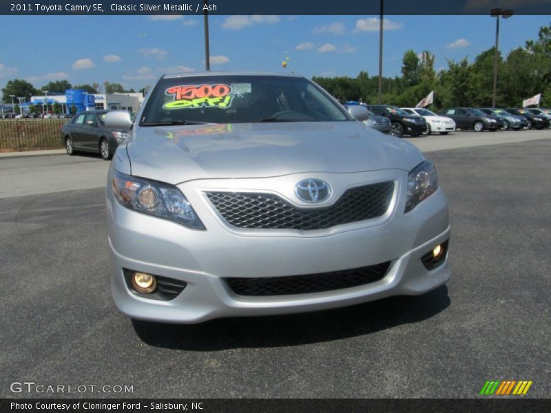 Classic Silver Metallic / Ash 2011 Toyota Camry SE