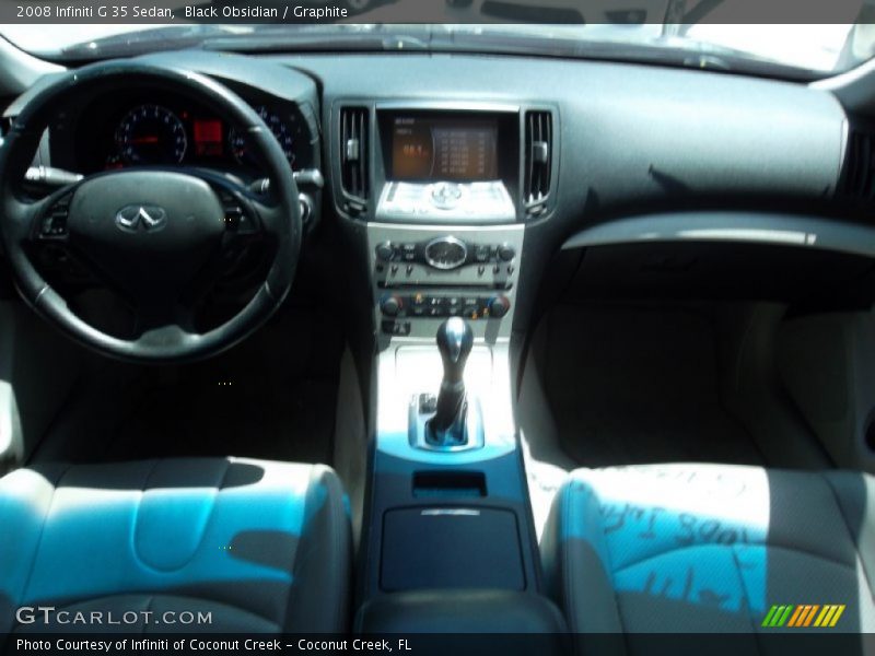Black Obsidian / Graphite 2008 Infiniti G 35 Sedan