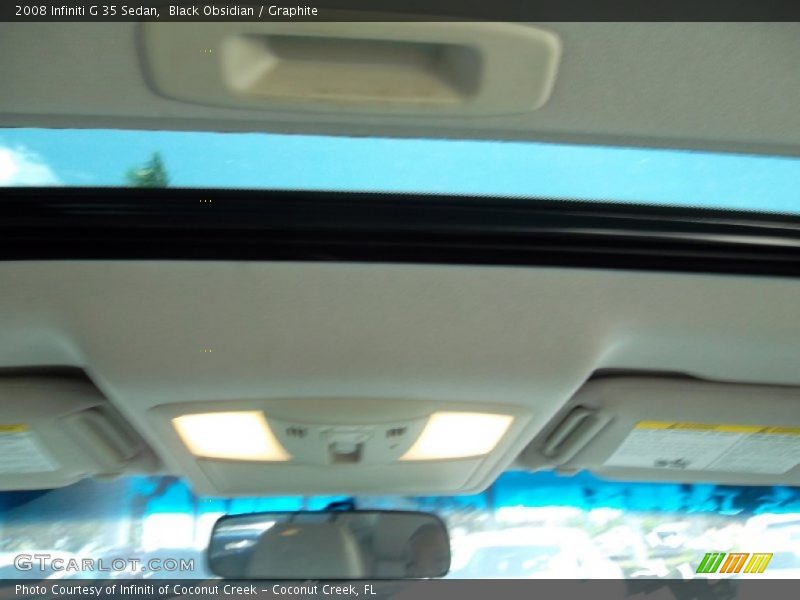 Black Obsidian / Graphite 2008 Infiniti G 35 Sedan