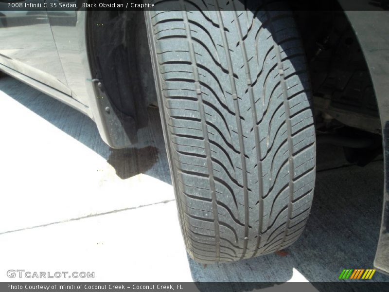 Black Obsidian / Graphite 2008 Infiniti G 35 Sedan