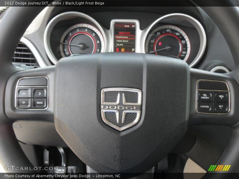 Controls of 2012 Journey SXT