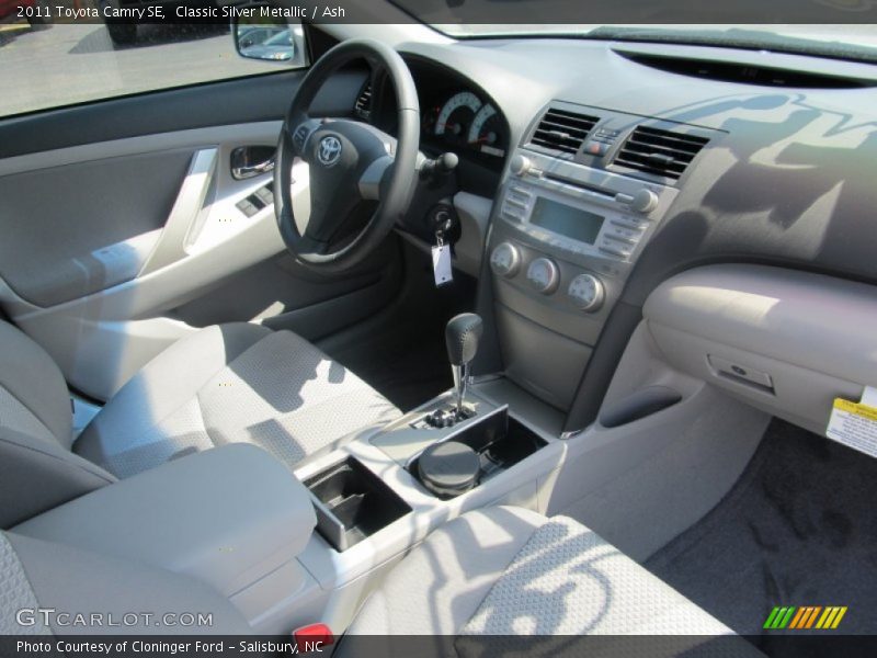 Classic Silver Metallic / Ash 2011 Toyota Camry SE