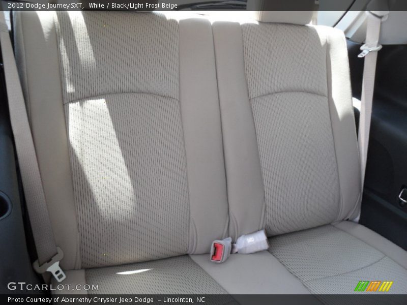  2012 Journey SXT Black/Light Frost Beige Interior