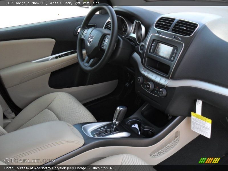 Dashboard of 2012 Journey SXT