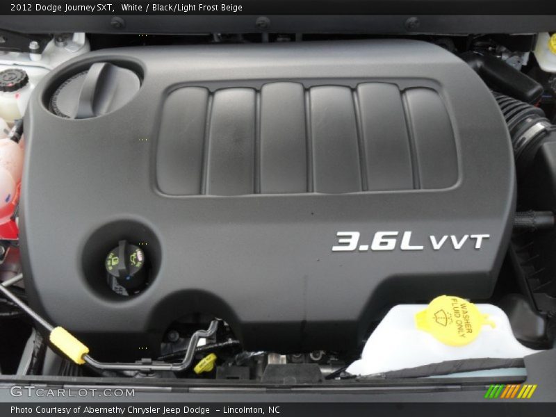  2012 Journey SXT Engine - 3.6 Liter DOHC 24-Valve VVT Pentastar V6