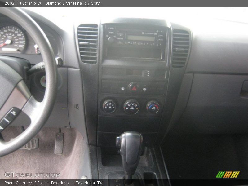 Diamond Silver Metallic / Gray 2003 Kia Sorento LX