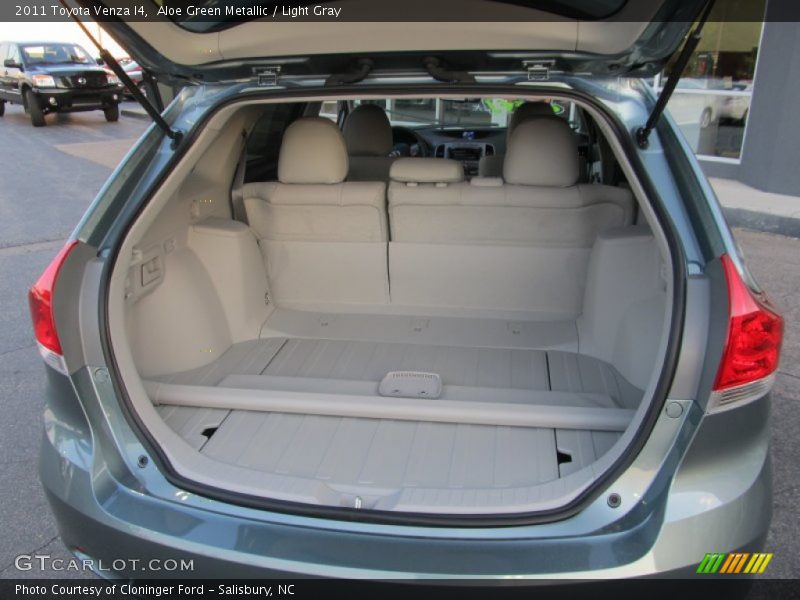 Aloe Green Metallic / Light Gray 2011 Toyota Venza I4