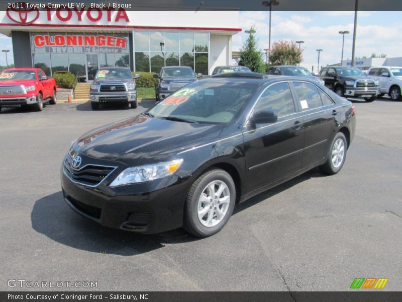 Black / Bisque 2011 Toyota Camry LE V6