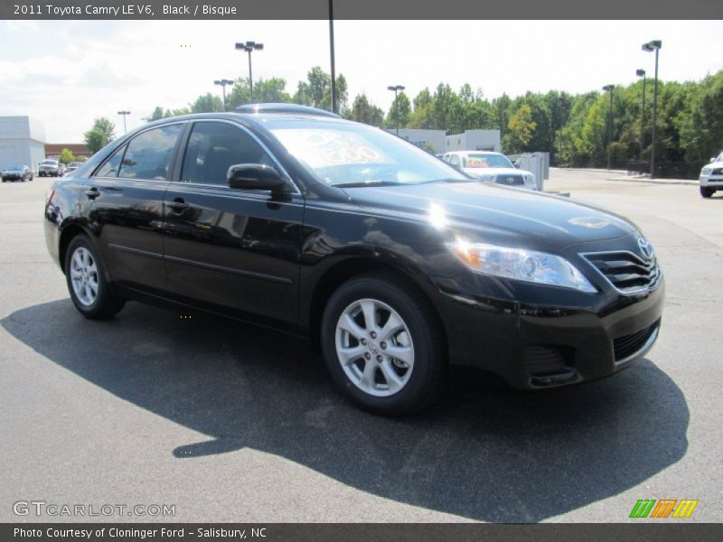 Black / Bisque 2011 Toyota Camry LE V6