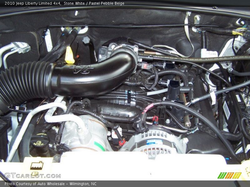 Stone White / Pastel Pebble Beige 2010 Jeep Liberty Limited 4x4