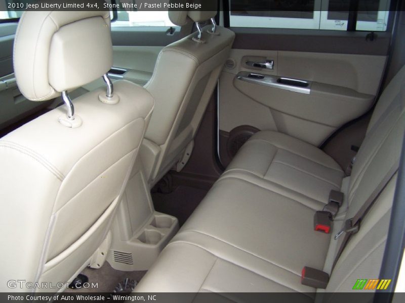 Stone White / Pastel Pebble Beige 2010 Jeep Liberty Limited 4x4