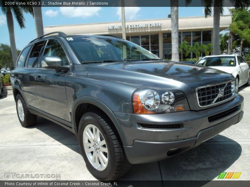 Shadow Blue Metallic / Sandstone 2008 Volvo XC90 3.2