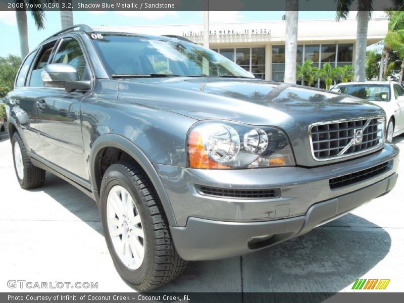 Shadow Blue Metallic / Sandstone 2008 Volvo XC90 3.2