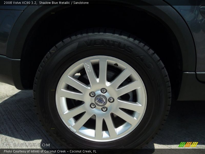 Shadow Blue Metallic / Sandstone 2008 Volvo XC90 3.2