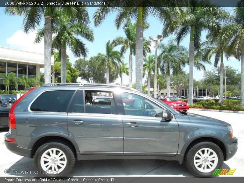 Shadow Blue Metallic / Sandstone 2008 Volvo XC90 3.2