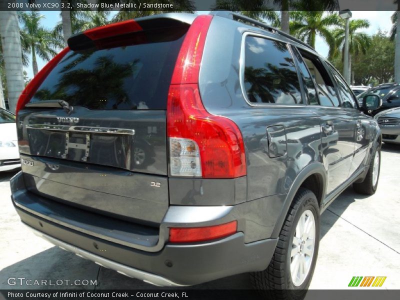 Shadow Blue Metallic / Sandstone 2008 Volvo XC90 3.2