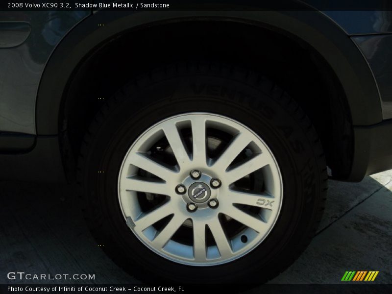 Shadow Blue Metallic / Sandstone 2008 Volvo XC90 3.2