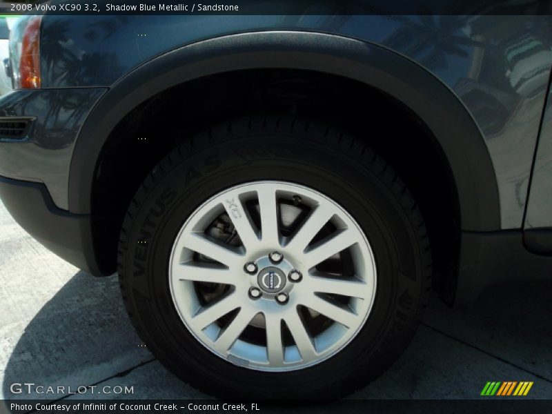 Shadow Blue Metallic / Sandstone 2008 Volvo XC90 3.2