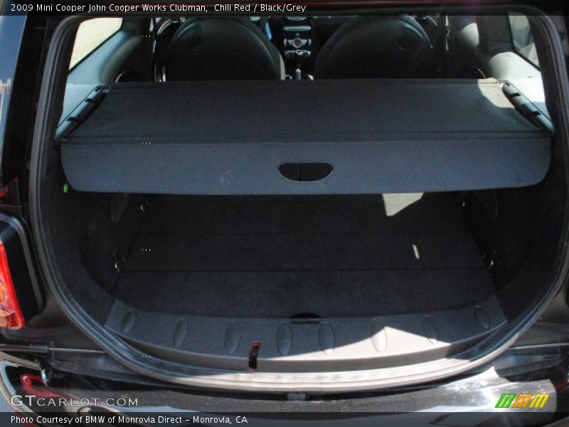 Chili Red / Black/Grey 2009 Mini Cooper John Cooper Works Clubman